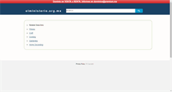Desktop Screenshot of elministerio.org.mx